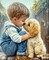 Dog Diamond Paintings Kits for Adults, Diamond Art with Dogs Full Drill Diamond Dots Paint with Diamonds Gem Arts and Crafts for Beginner Adults Home Wall Decor